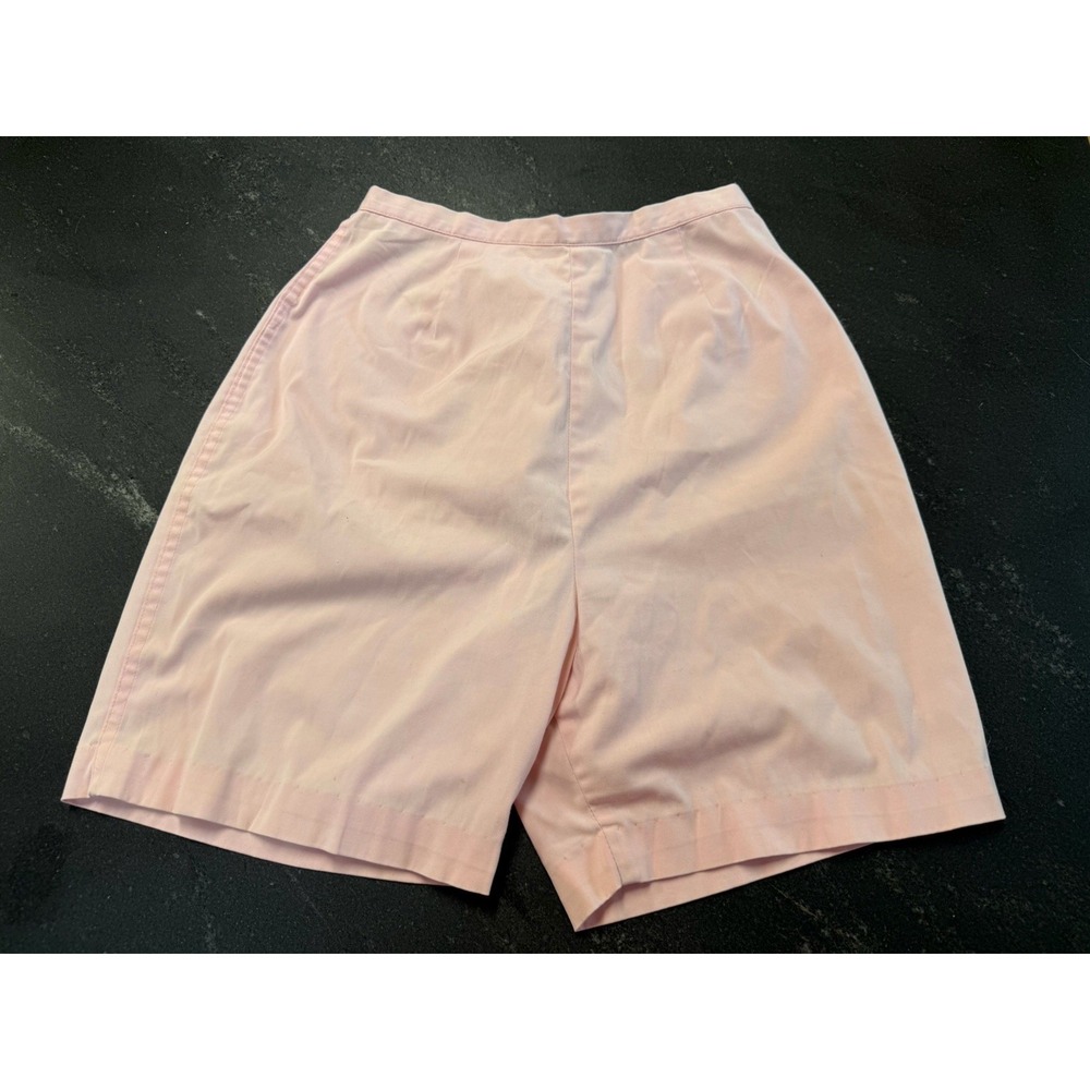 Vtg Catalina Sportswear Lt Pink Shorts Women 24" Waist Size 11/12 Retro Lounge